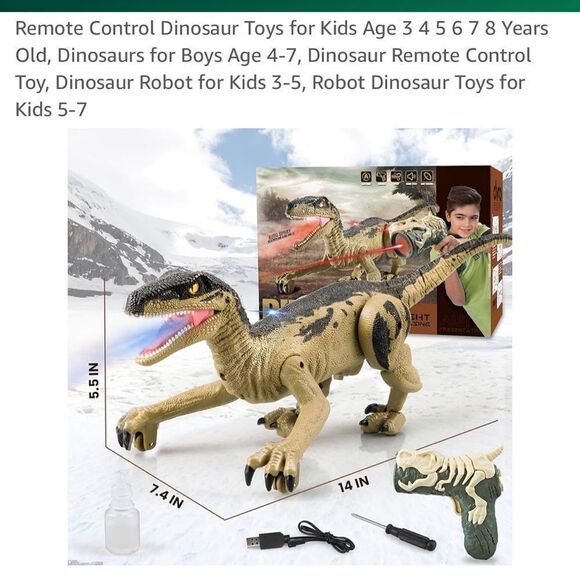 NWT Remote Control Dinosaur Toy - Picture 2 of 9